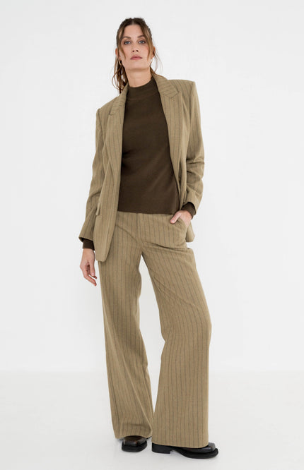 Blazer Rora Stripe Khaki