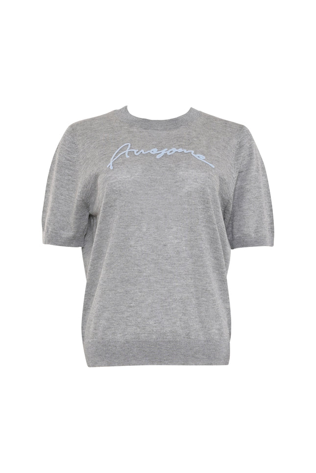 Trui Vasset Grey Blue