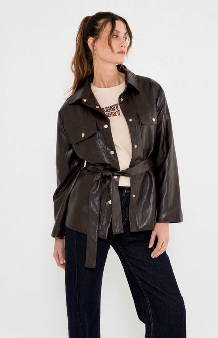 Jacket Vinta Brown