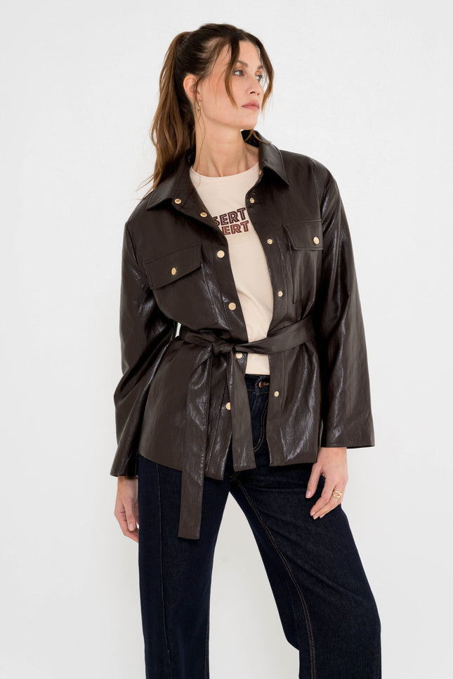 Jacket Vinta Brown
