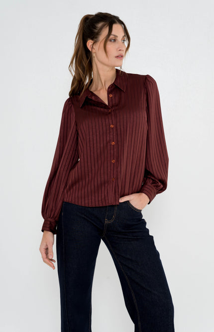Blouse Vunny Red Clay
