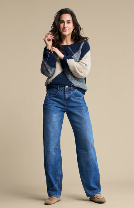 Broek Korine Blue Used SRB5124 L32