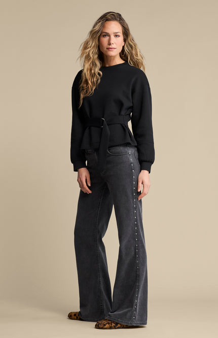 Broek Brielle & Studs Black Used SRB5008 L33