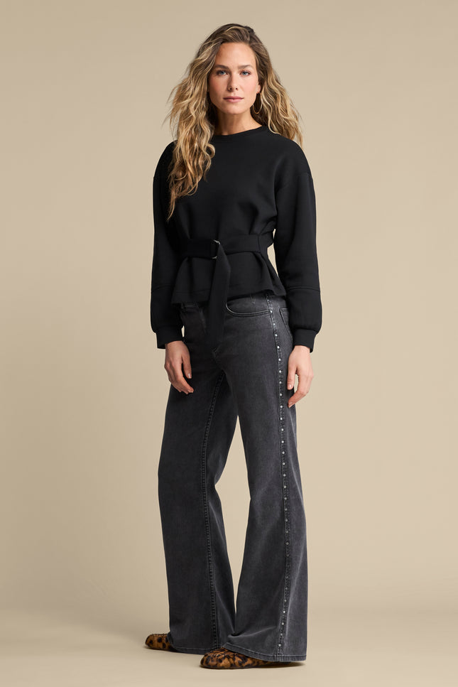 Broek Brielle & Studs Black Used SRB5008 L33