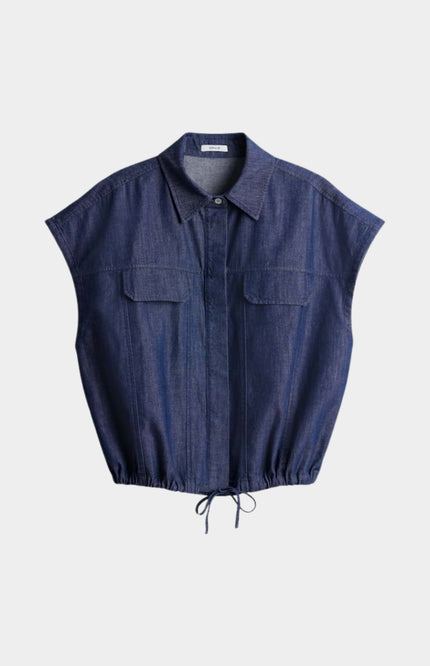 Blouse Fulisma Mid Oxford Blue