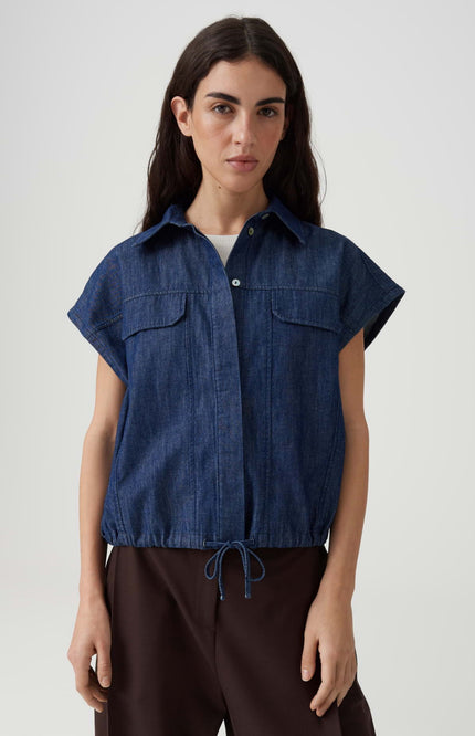 Blouse Fulisma Mid Oxford Blue