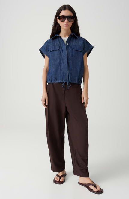 Blouse Fulisma Mid Oxford Blue