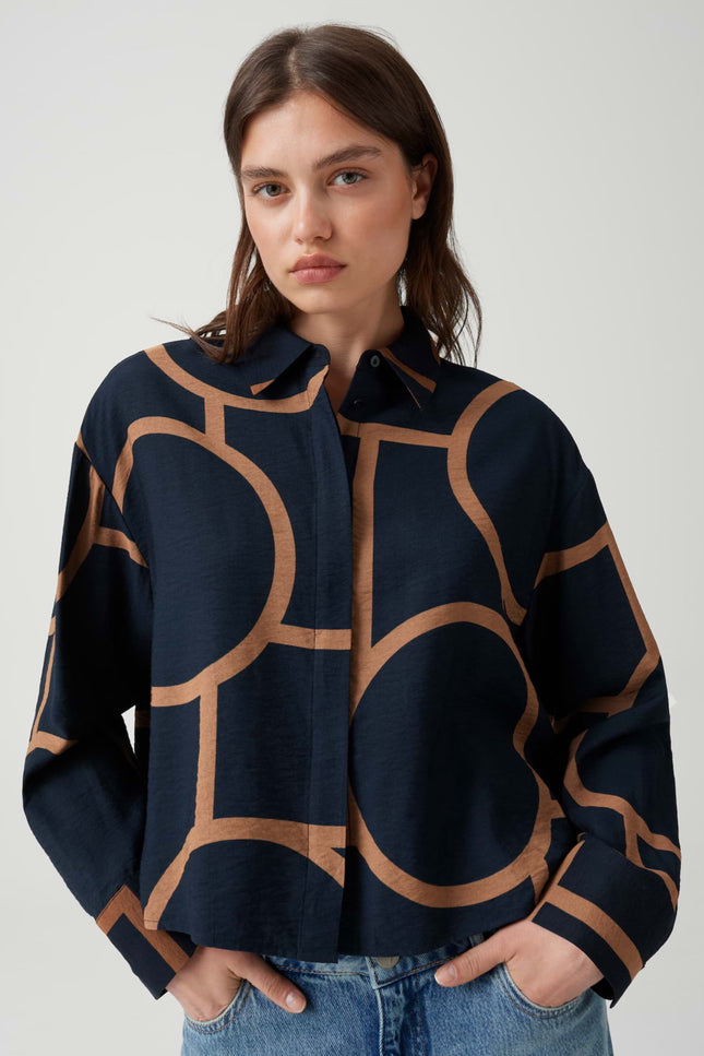 Blouse Fordoa Atelier Coal Blue