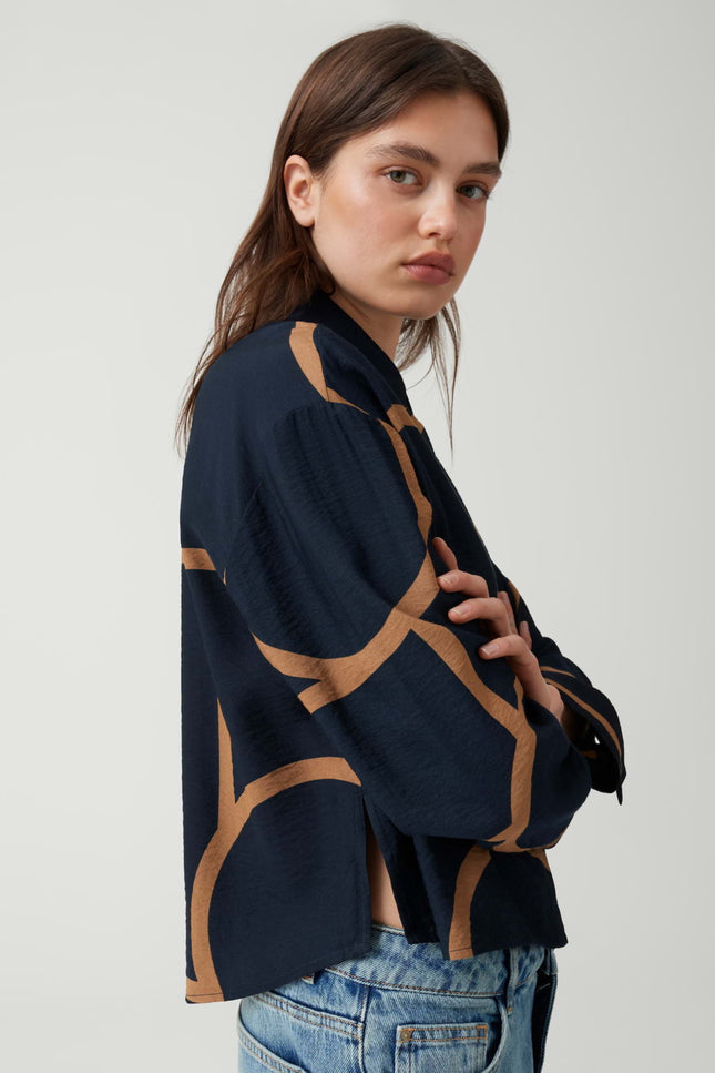 Blouse Fordoa Atelier Coal Blue