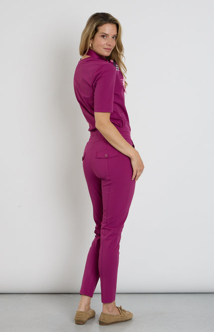 Travel Broek Magenta Purple 202134