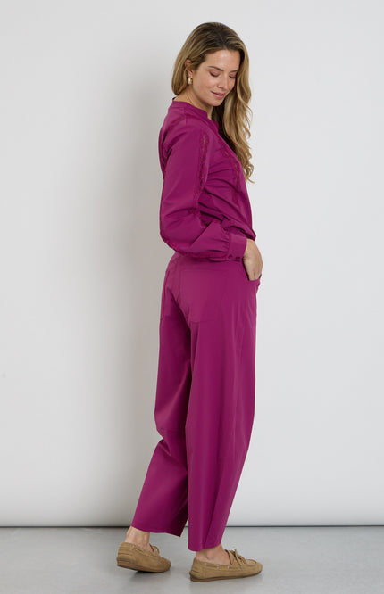 Heavy Travel Broek Balloon Magenta Purple 202798