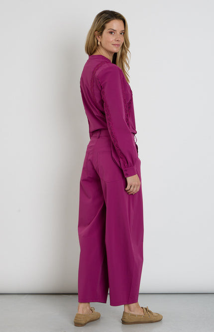 Heavy Travel Broek Balloon Magenta Purple 202798