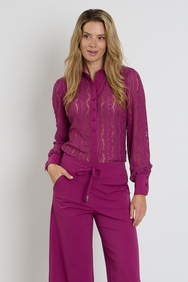 Travel Blouse Kant Magenta Purple 202352