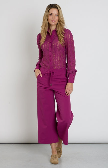 Travel Blouse Kant Magenta Purple 202352