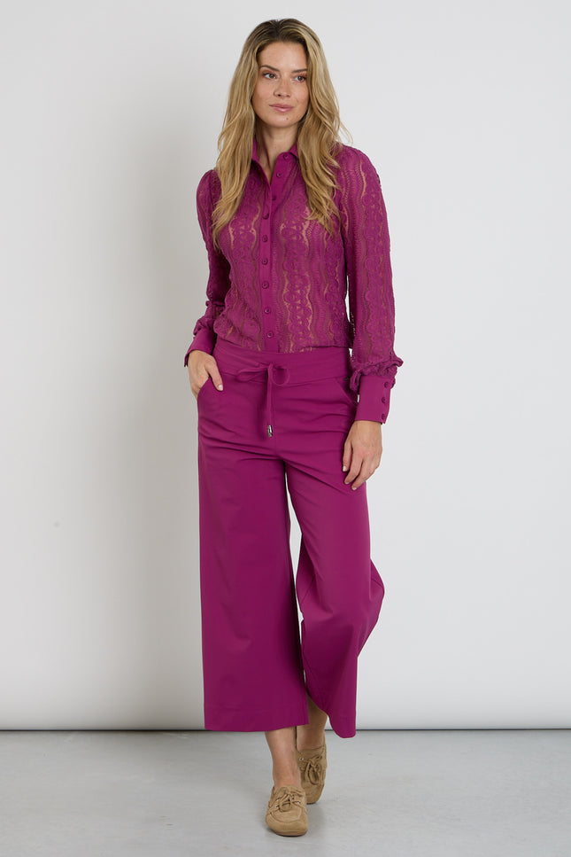 Heavy Travel Broek Magenta Purple 202816A