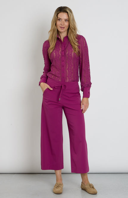 Heavy Travel Broek Magenta Purple 202816A