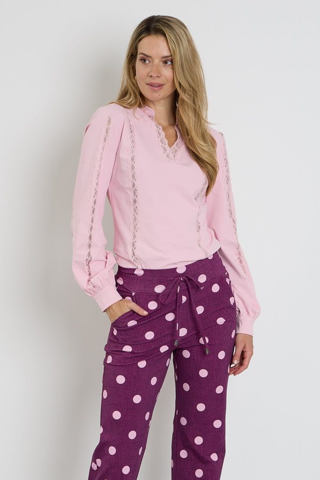 Travel Top Lace Sweet Lilac 202776