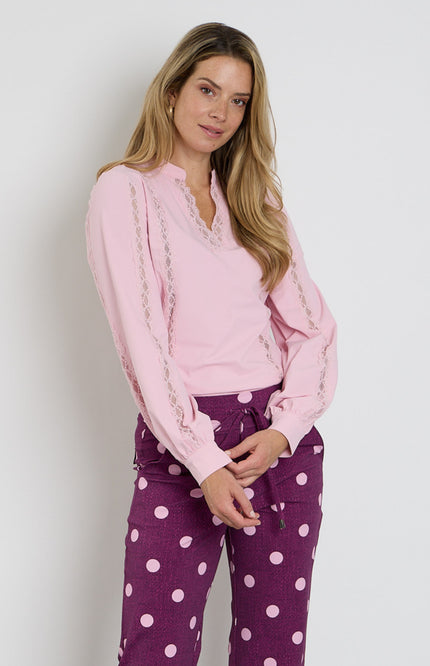 Travel Top Lace Sweet Lilac 202776