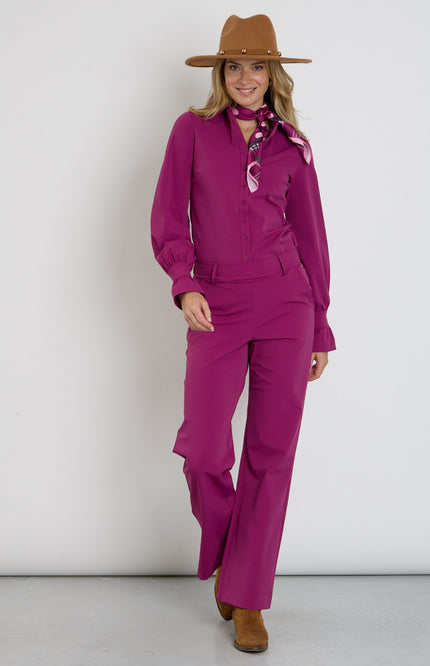 Heavy Travel Broek Magenta Purple 202624A