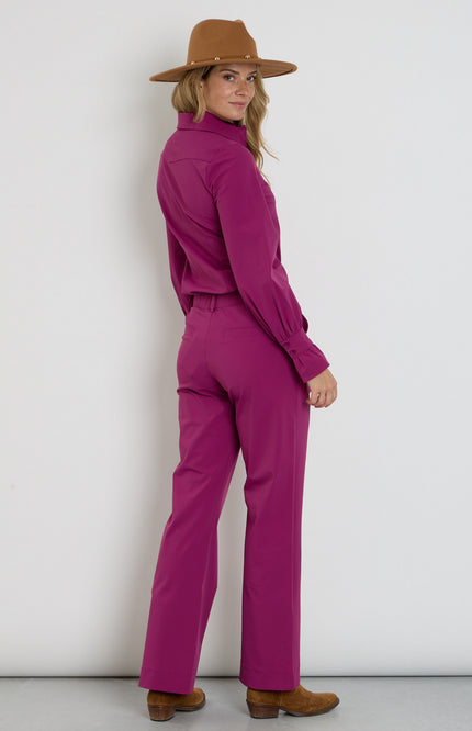 Heavy Travel Broek Magenta Purple 202624A