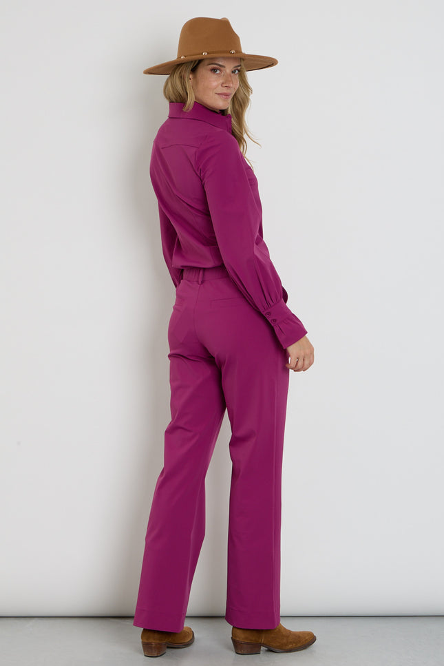 Heavy Travel Broek Magenta Purple 202624A