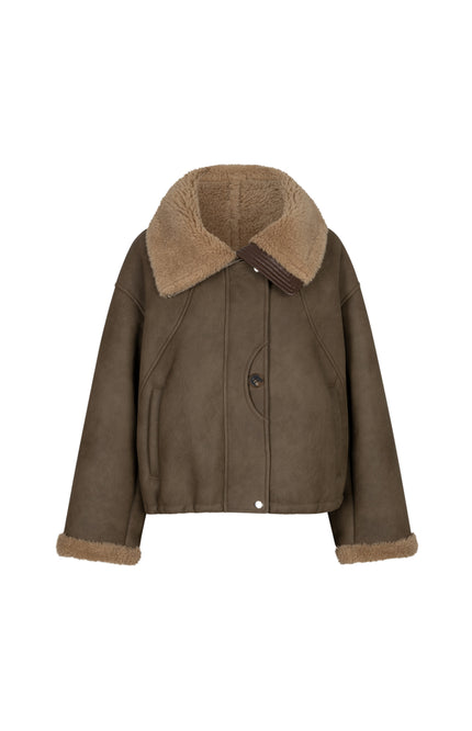 Jacket Jesmay Brownish Green