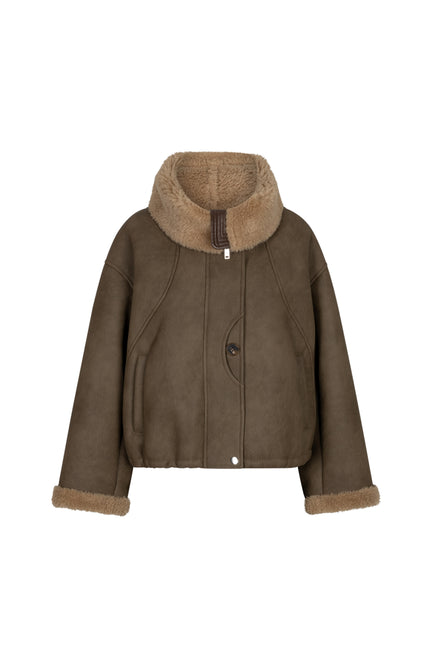 Jacket Jesmay Brownish Green