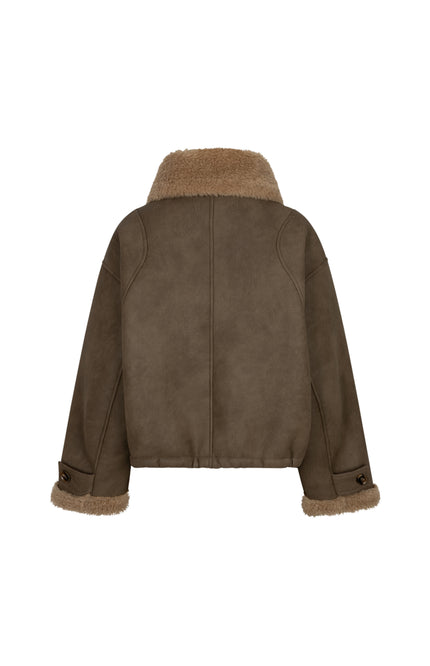 Jacket Jesmay Brownish Green