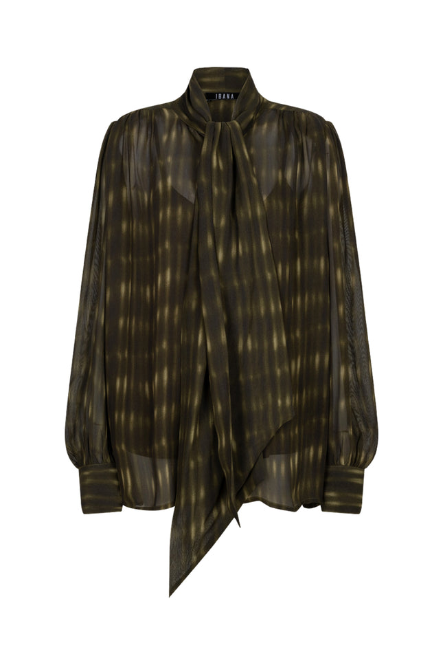 Blouse Tifani Print Blurred Trail