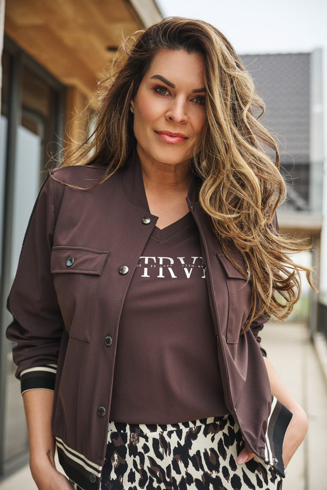 Travel T-Shirt Joya Espresso 264