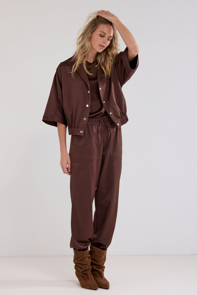 Broek Jogger Fit Chocolate C06-21-101
