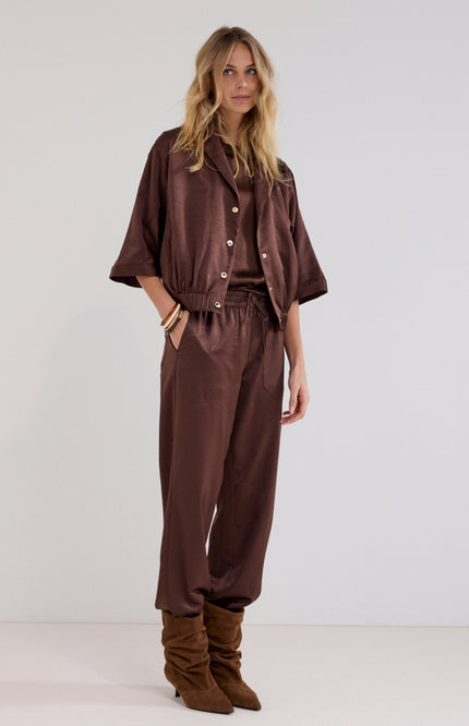 Broek Jogger Fit Chocolate C06-21-101