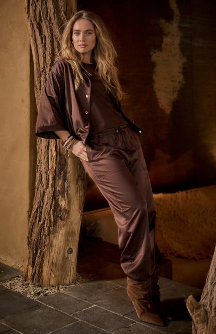 Broek Jogger Fit Chocolate C06-21-101