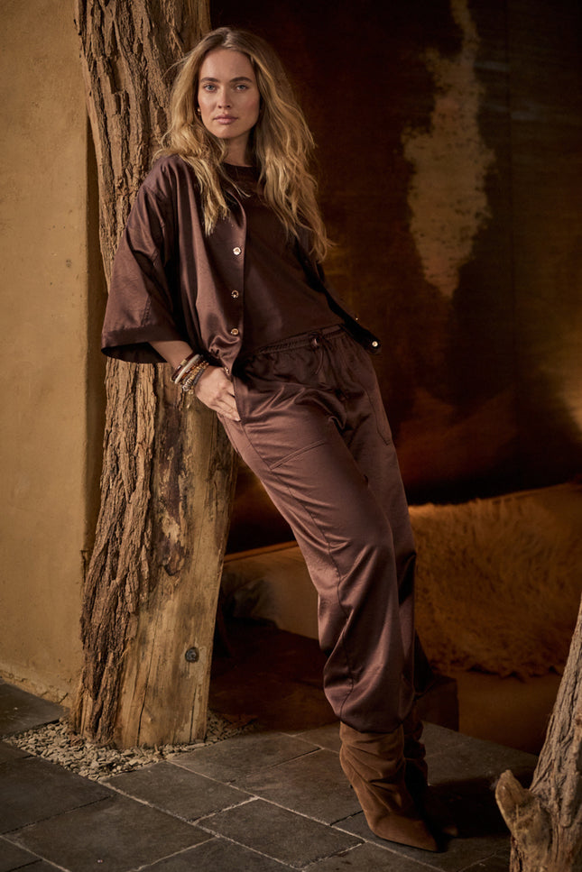 Broek Jogger Fit Chocolate C06-21-101