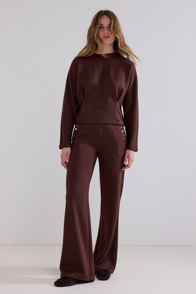 Broek Technical Sweat Chocolate C12-21-102