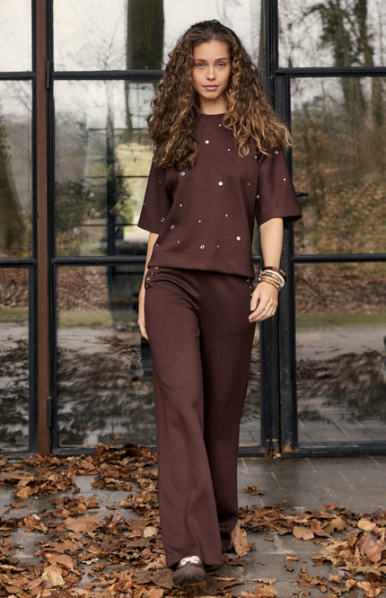 Broek Technical Sweat Chocolate C12-21-102