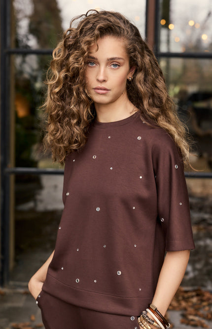 Trui Sweat Chocolate C12-21-603