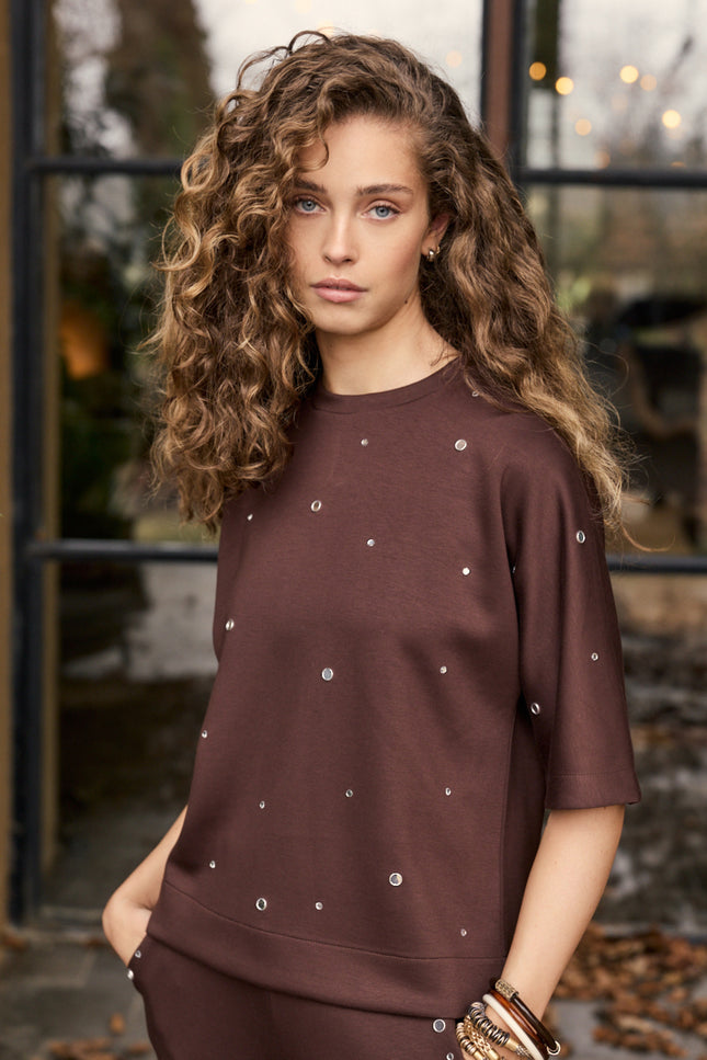 Trui Sweat Chocolate C12-21-603