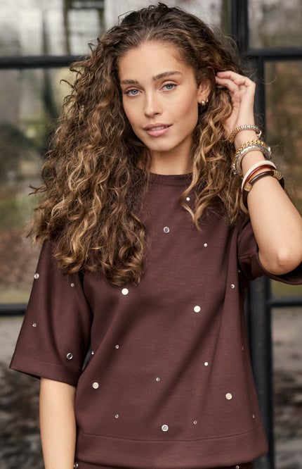Trui Sweat Chocolate C12-21-603