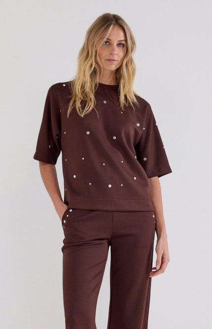 Trui Sweat Chocolate C12-21-603