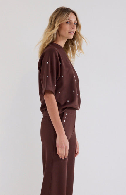 Trui Sweat Chocolate C12-21-603