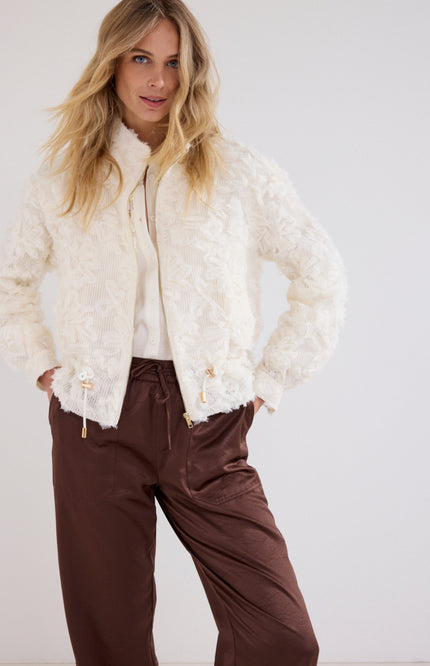 Jacket Fancy Lace Snow C39-21-801