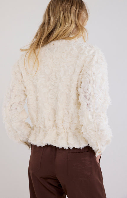 Jacket Fancy Lace Snow C39-21-801