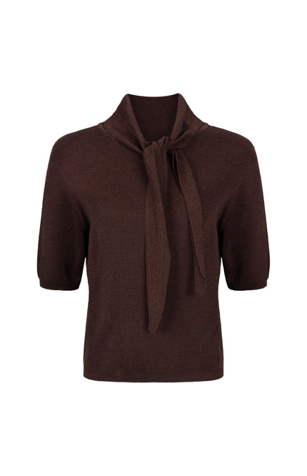 Top Shawl Chocolate O03-21-602