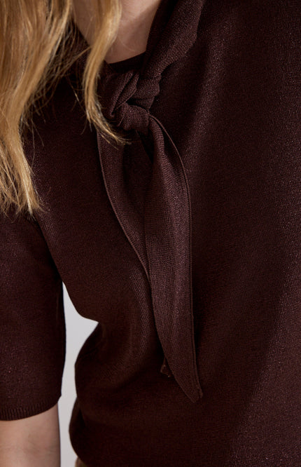 Top Shawl Chocolate O03-21-602