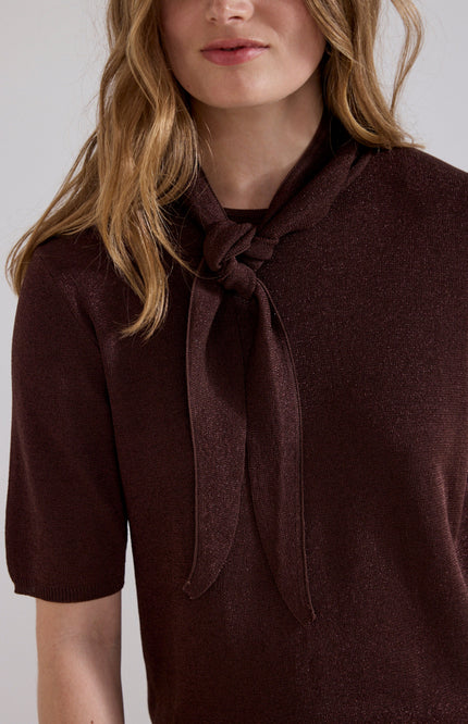 Top Shawl Chocolate O03-21-602