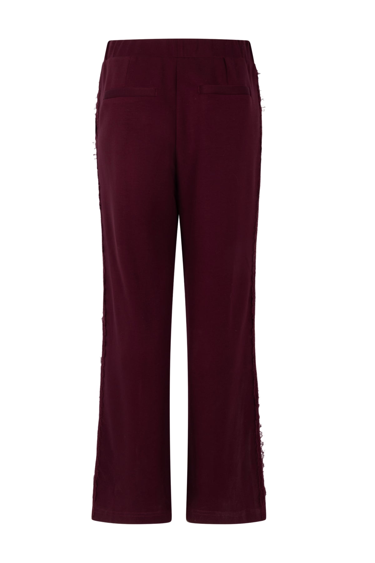 Lichte technische sweatbroek met laces in pomegranate kleur, Tramontana, model Monique, geschikt voor sport en casual gebruik