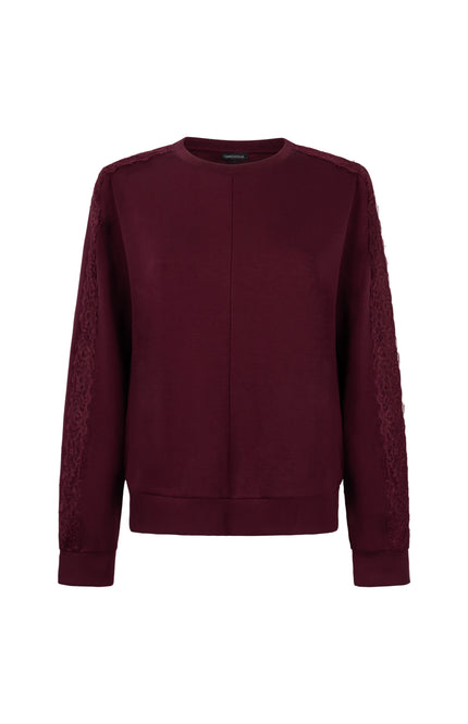 Trui Technical Sweat Lace Pomegranate C12-21-601