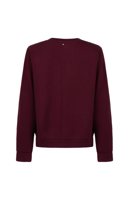 Trui Technical Sweat Lace Pomegranate C12-21-601