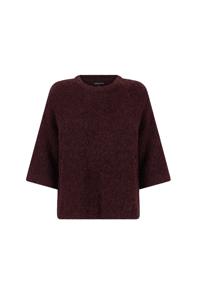 Trui Bouclé Pomegranate C18-21-602